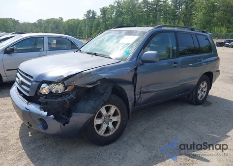2003 Toyota Highlander V6 z USA, uszkodzony, nr VIN JTEHF21A330117639